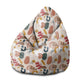 Puf Pearshape Irregular Shapes-M-Oxford
