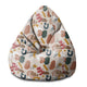Puf Pearshape Irregular Shapes-S-Velvet