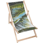 Leżak drewniany Palm Leaves