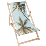 Leżak drewniany Palm Tree
