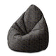 Sitzpouf Birnenform Abstraktes Design-M-Oxford