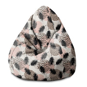 Puf Pearshape Animal and Tropical Geometric-S-Velvet