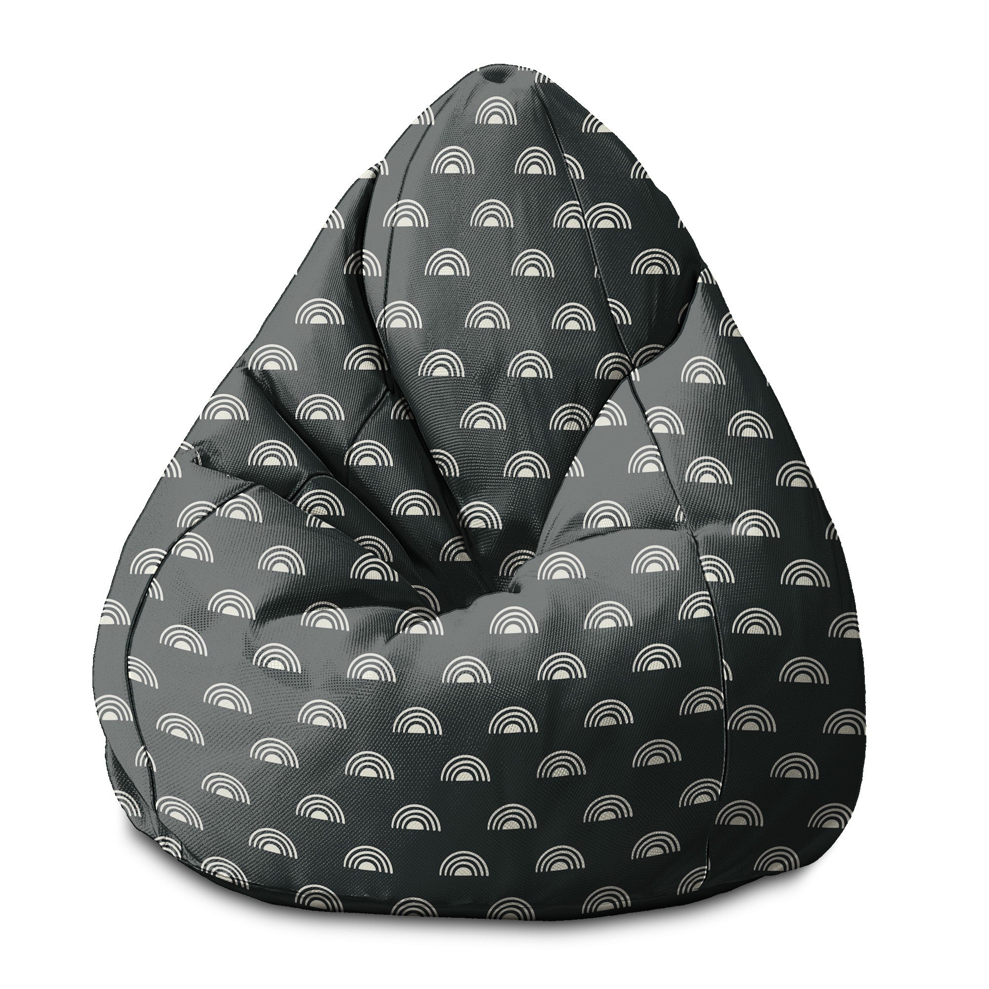 Puf Pearshape Artistic Abstract-S-Oxford