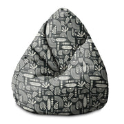 Sitzpouf Pearshape Artistic Abstract Art