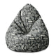 Sitzpouf Pearshape Artistic Abstract Art-S-Oxford