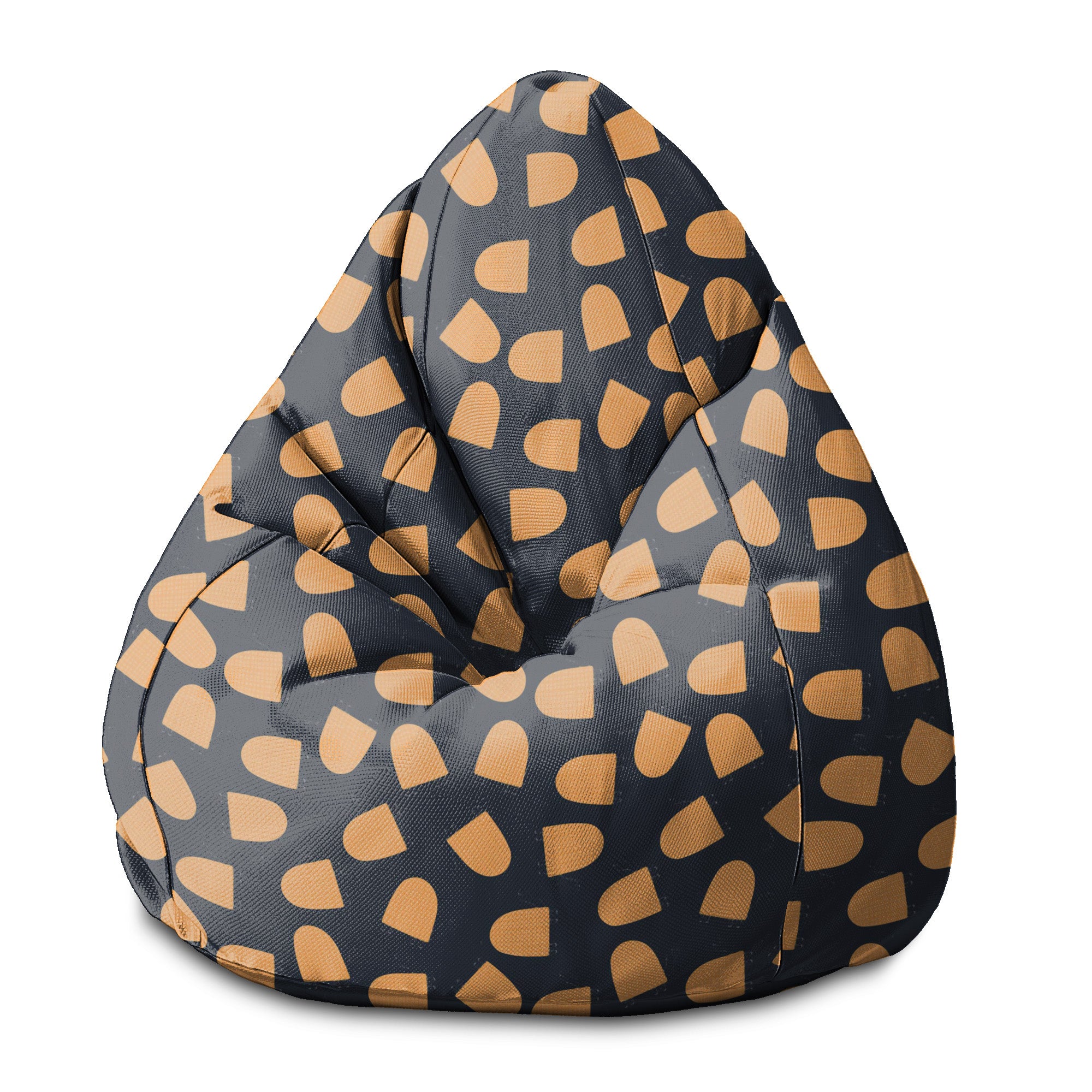 Pearshape Chilling Turtles Pouf-S-Oxford