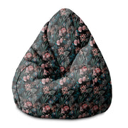 Puf Pearshape Dark Botanic-S-Velvet