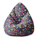 Puf Pearshape Exotic Floral-S-Oxford