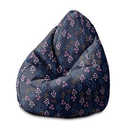 Puf Pearshape Geometrische Blume-M-Samt