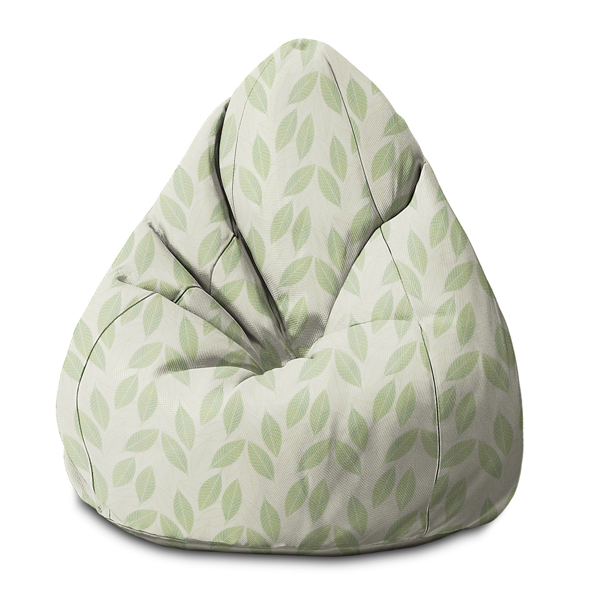 Puf Pearshape světle zelené listy