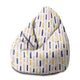 Puf Birnenform Modern Brush Strokes-M-Oxford