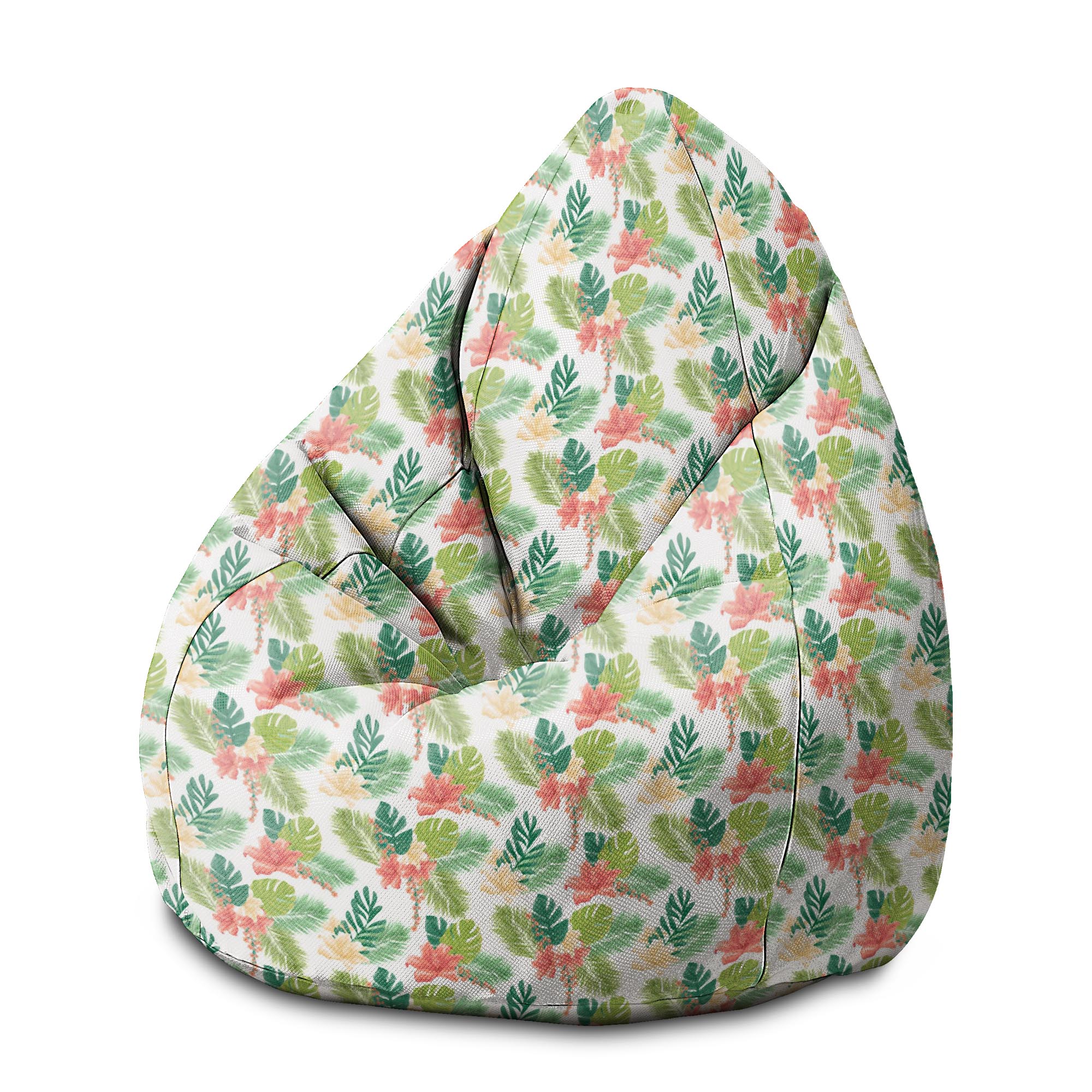 Pearshape Pouf Tropical-M-Oxford