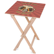 Holztisch Premium Beer-50x50 CM