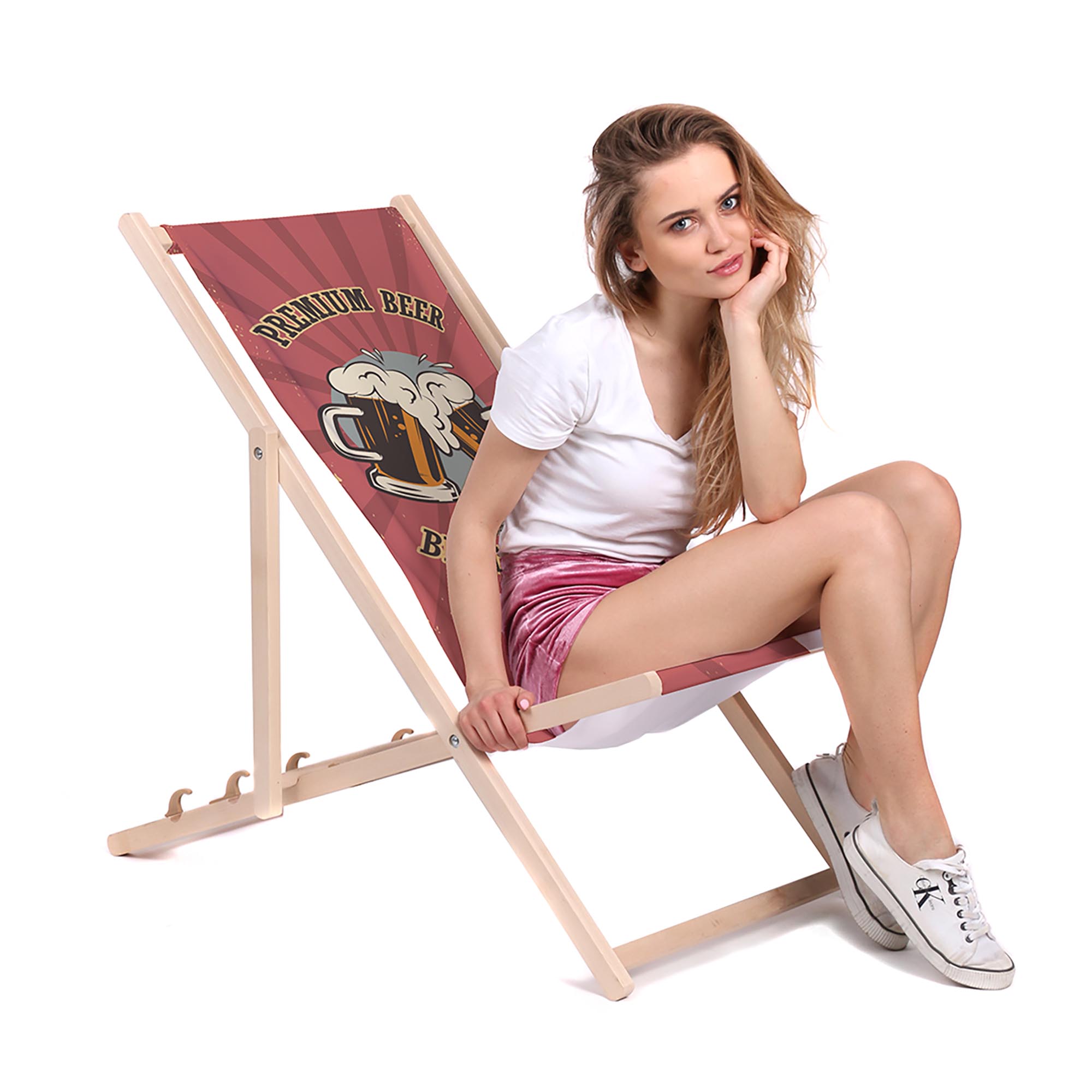 Stolik drewniany Premium Beer-30x40 CM