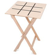Wooden Table Tic Tac Toe