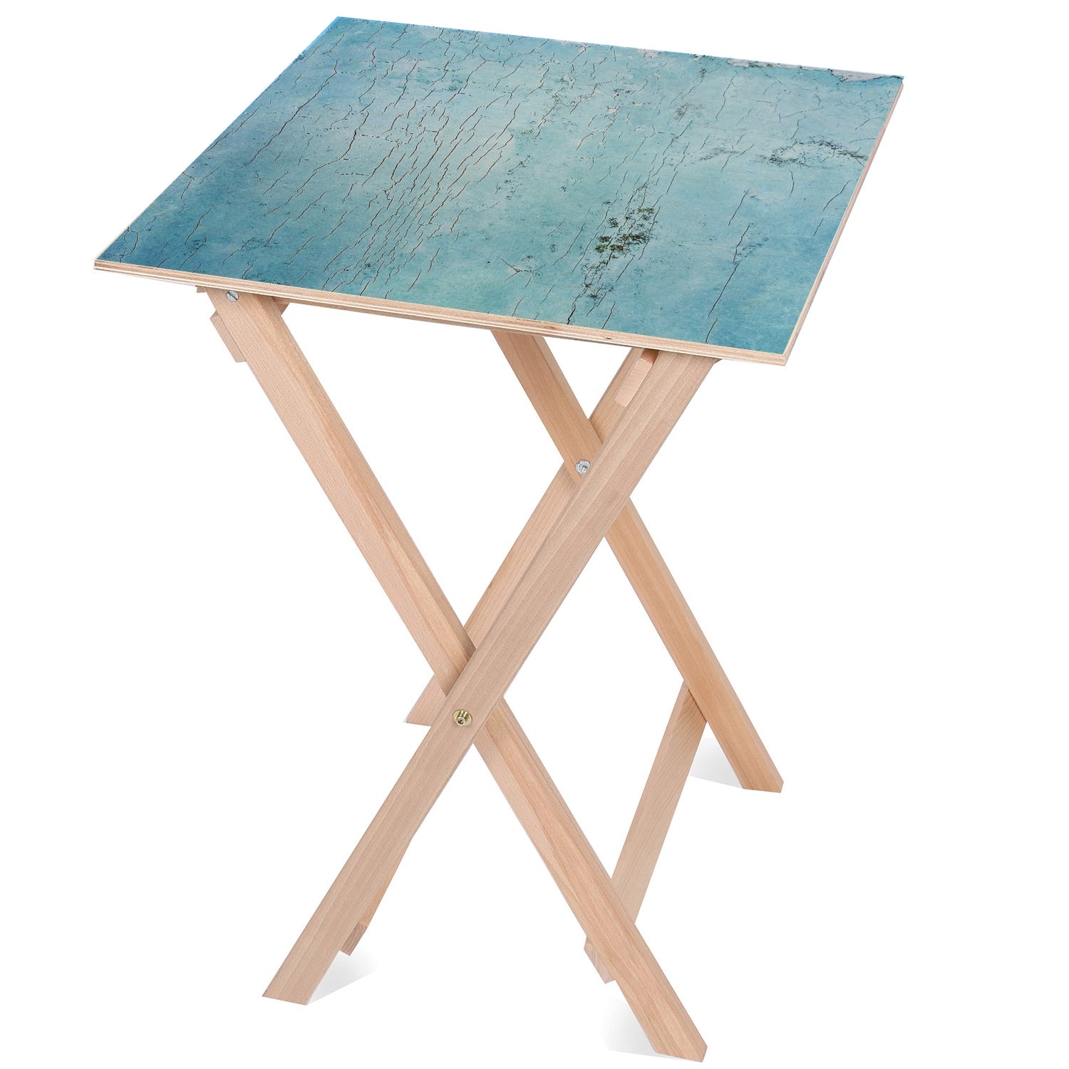 Holztisch Brett-50x50 CM