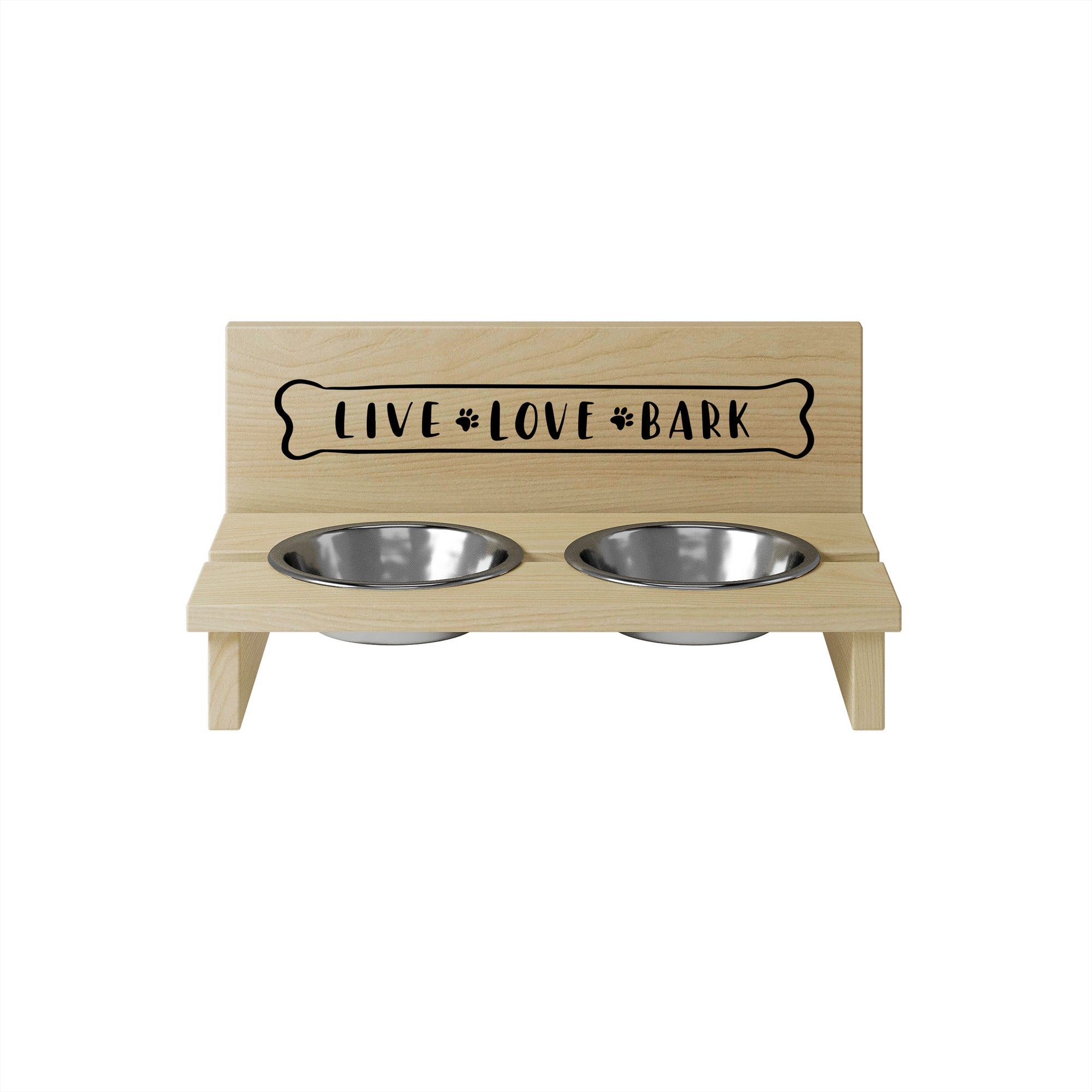 Stojak na miskę dla psa Live Love Bark-L