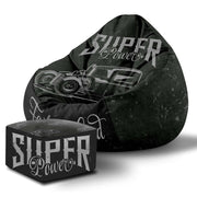 Puf Paradise z Podnóżkiem Super Power