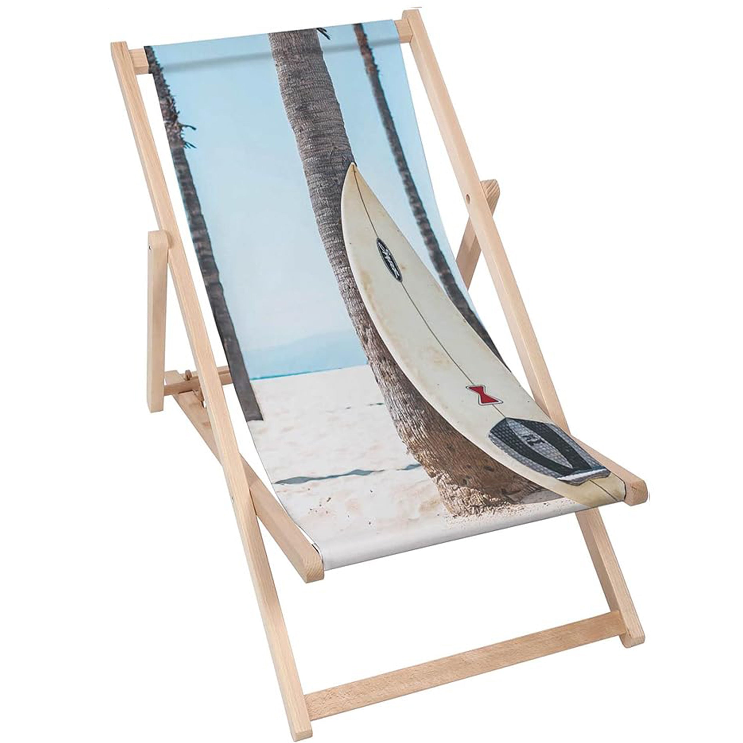 Leżak drewniany Surfboard