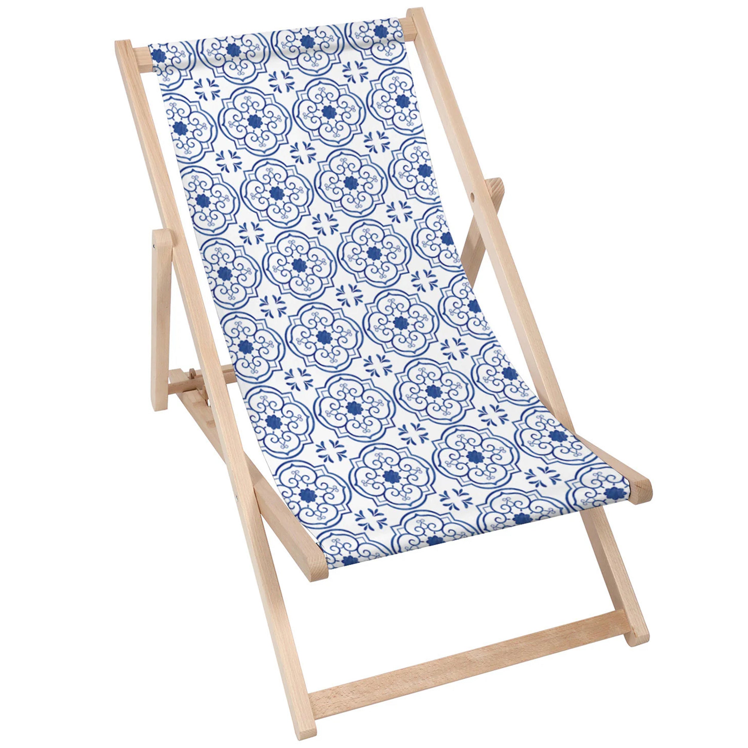 Leżak drewniany Tiles