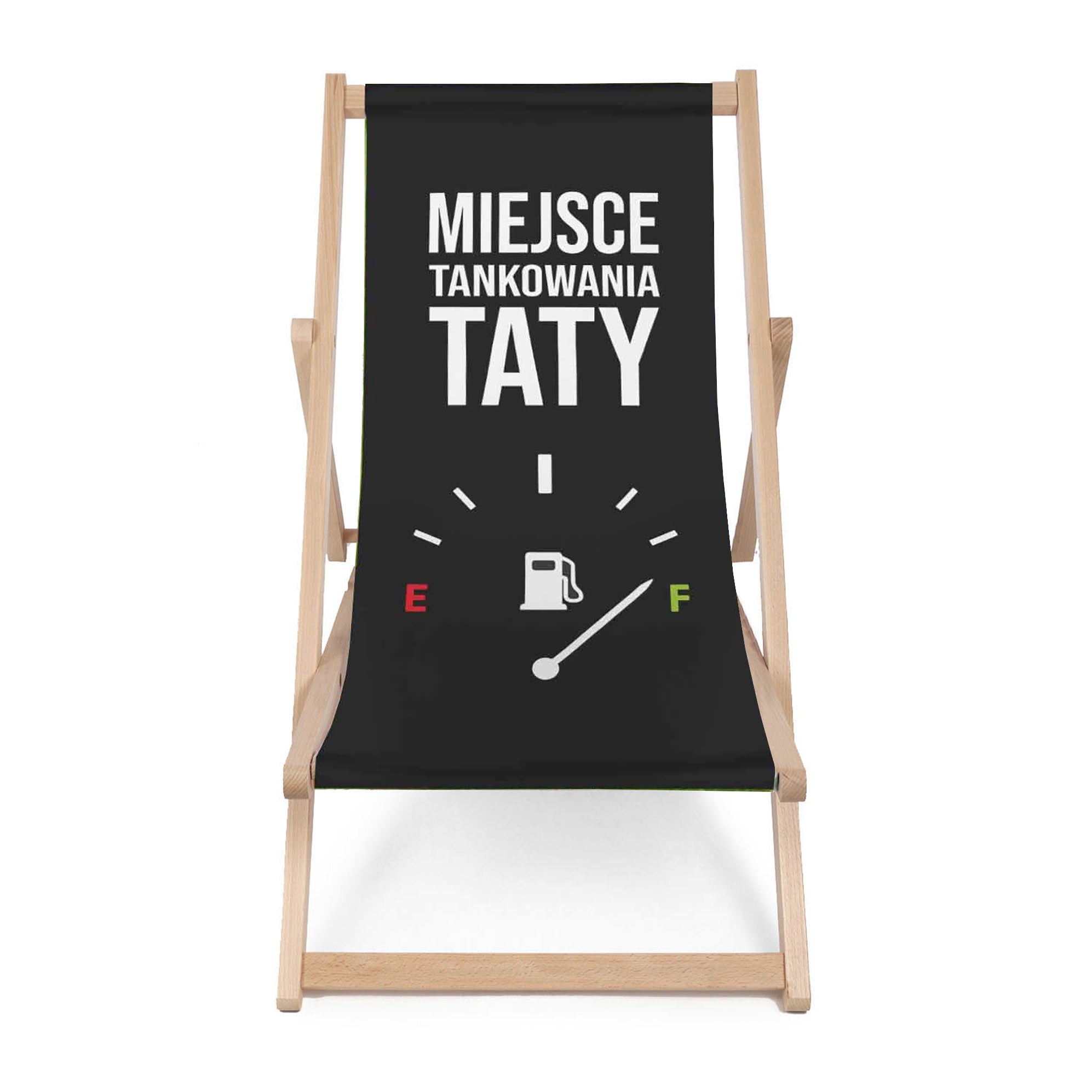 Zestaw Leżak i stolik Miejsce tankowania taty
