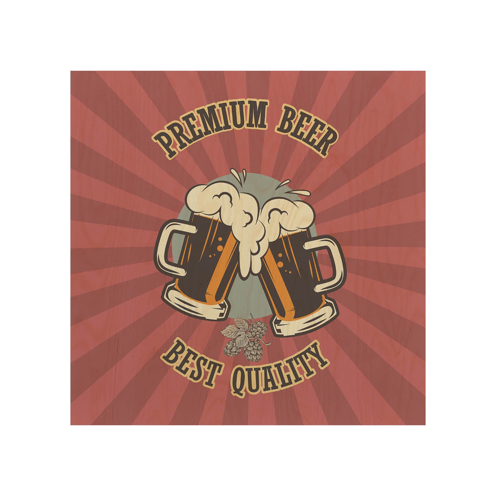 Zestaw Leżak i stolik Premium Beer