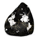Puf Pearshape Bohemian Flowers