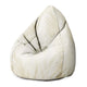 Puf Pearshape Beige Warm Pampas Grass-Oxford