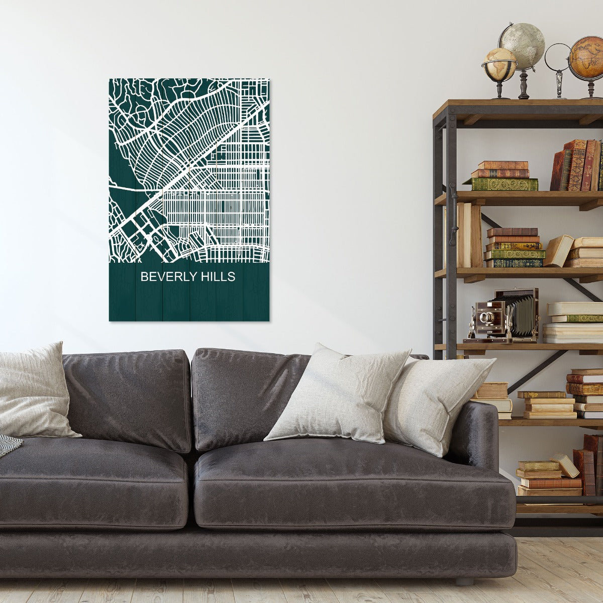 Bild Wood Beverly Hills-40x60 cm
