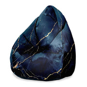 Puf Pearshape Black Mystery-S-Velvet