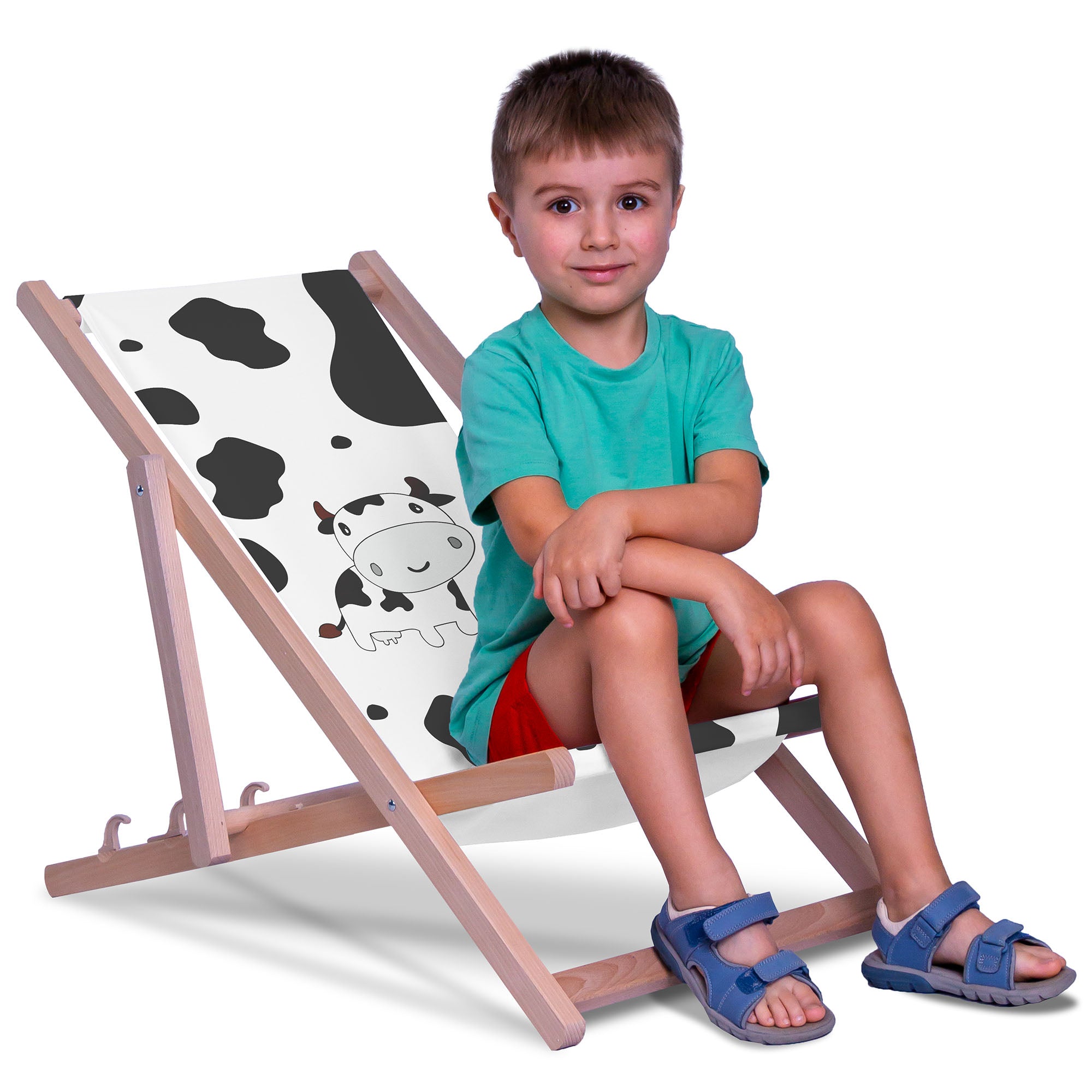 Leżak drewniany Bobby Moo-S