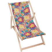 Dřevěné lehátko Botanical Floral Geometric Pattern-S