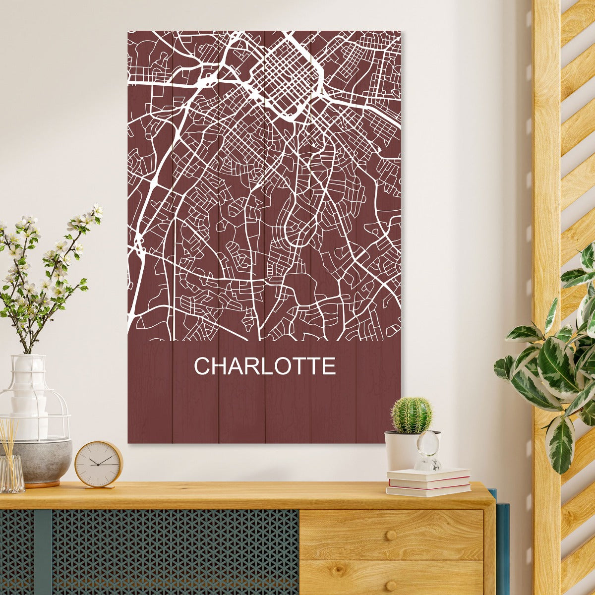 Bild Wood Charlotte-50x70 cm