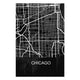 Bild Holz Chicago-60x90 cm