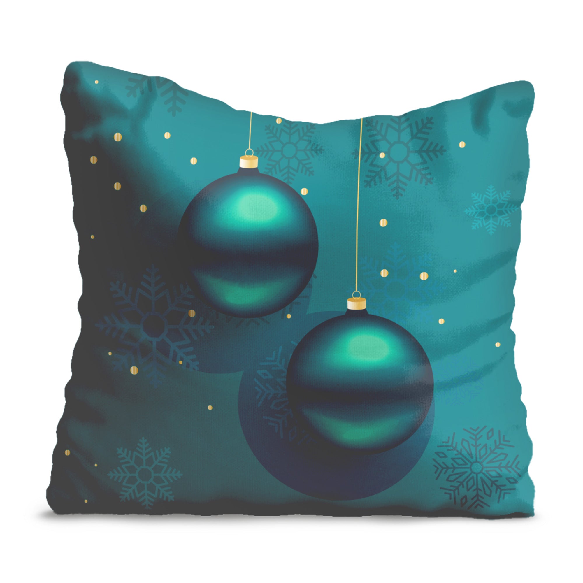 Poduszka Christmas Gold Balls-Panama