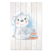 Obraz Wood Cute Koala Playing with Toys-40x60 cm