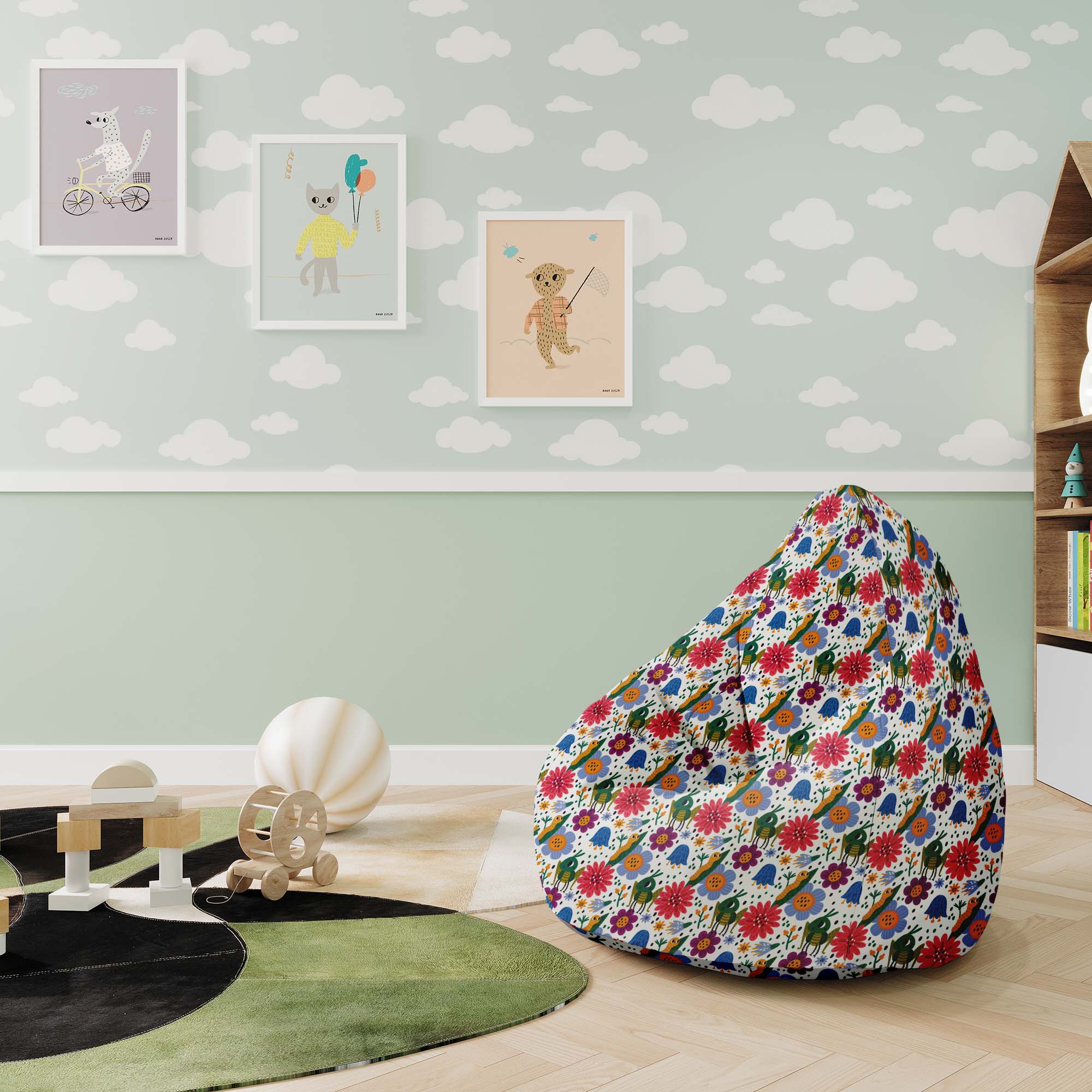 Puf Pearshape Cute Bugs