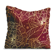 Deep Peonia-Oxford Pillow