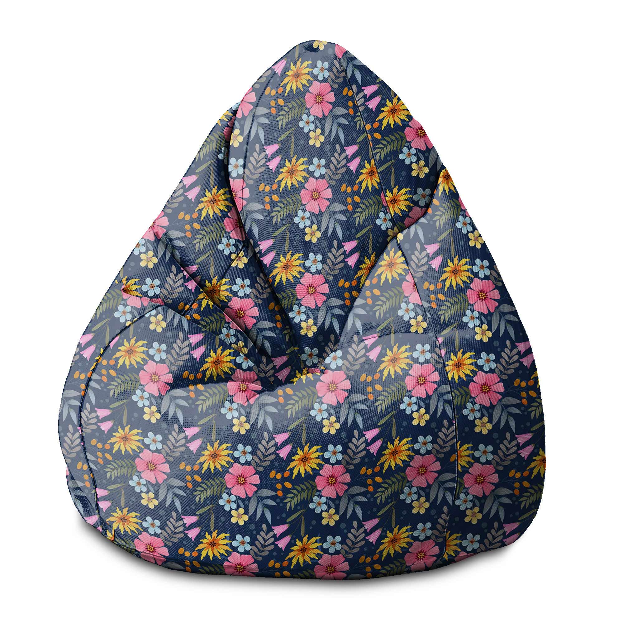 Puf Pearshape Jarné kvety