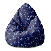 Puf Pearshape Moon Flowers-S-Velvet