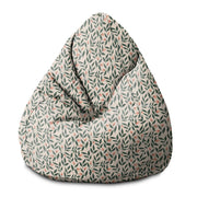 Puf Pearshape Pink Berries Pattern-S-Oxford
