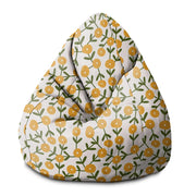 Pear-shaped Pouf Scandinavian Green and Yellow-S-Oxford