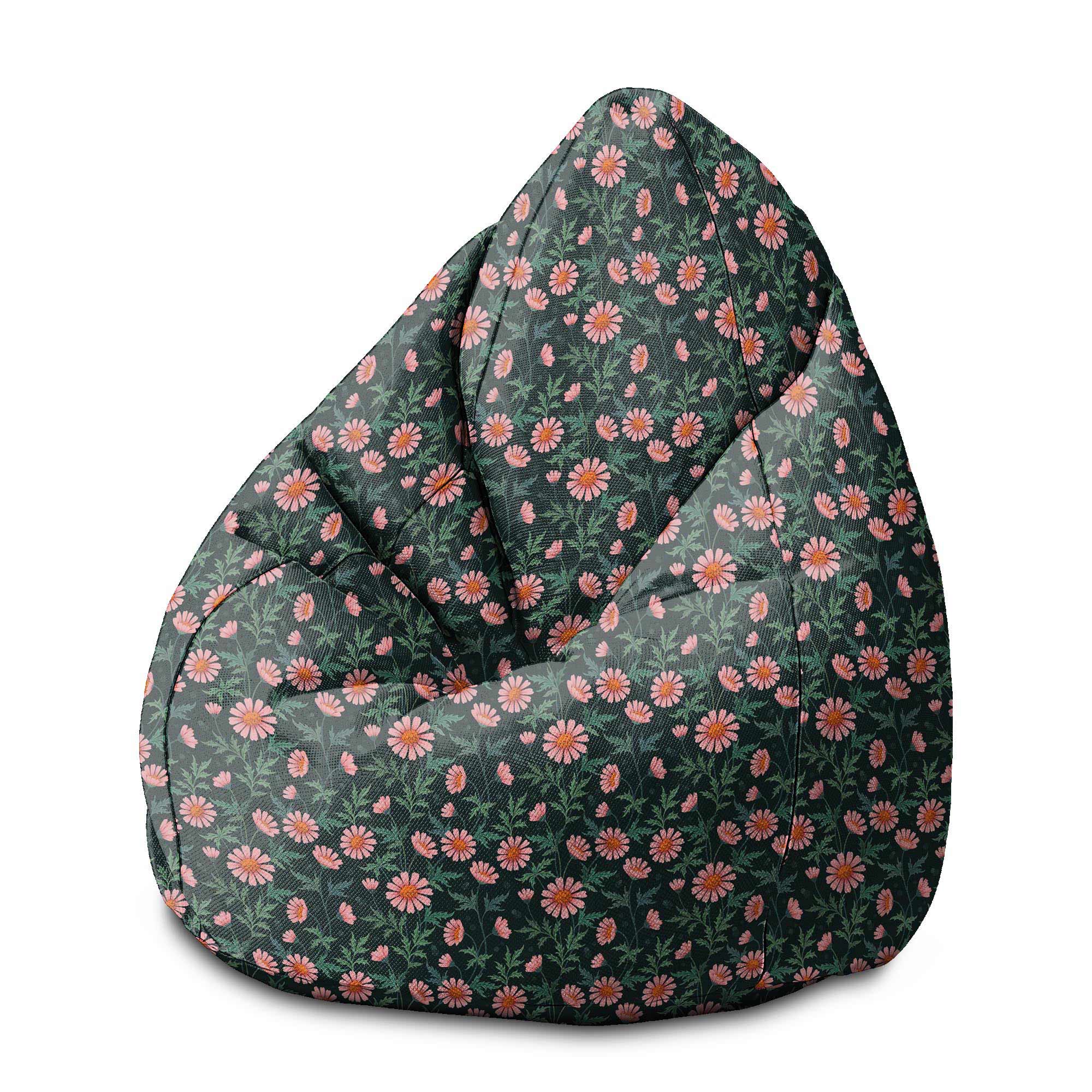 Puf Pearshape Oxeye Daisy-S-Oxford