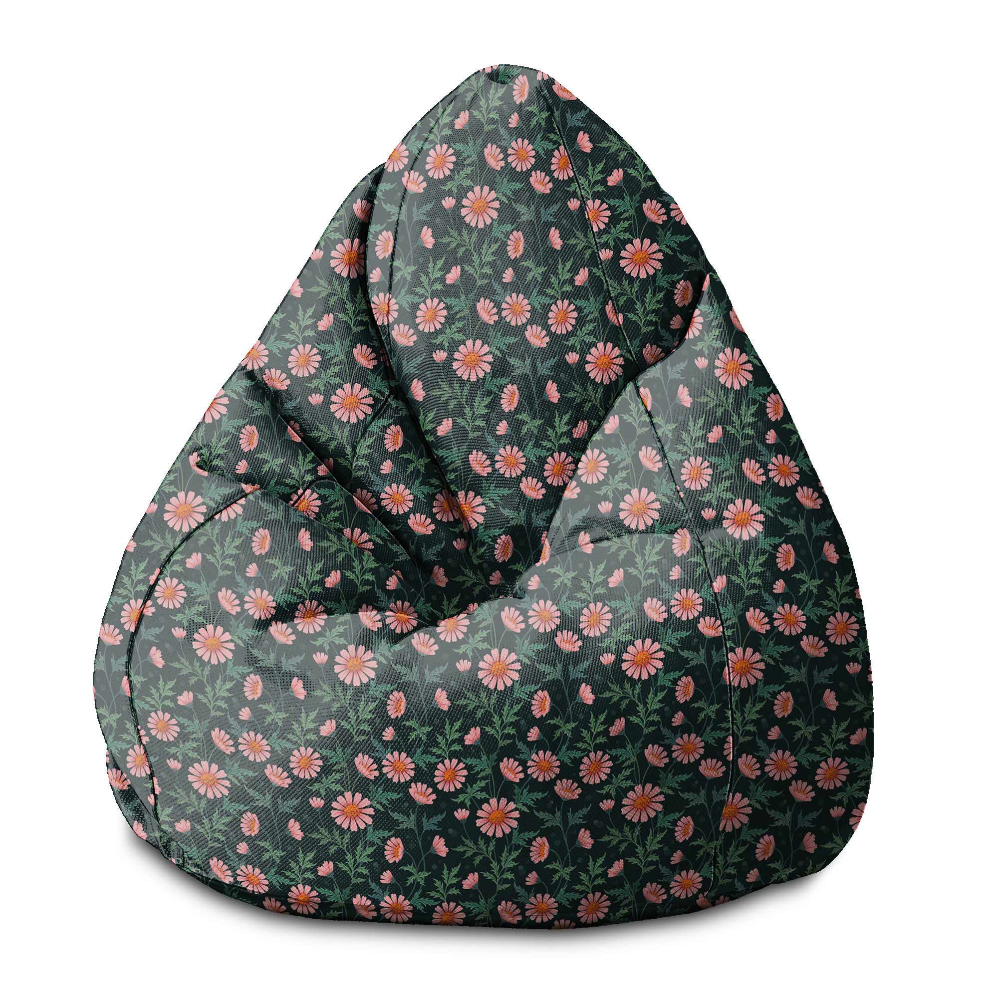 Puf Pearshape Oxeye Daisy-S-Oxford