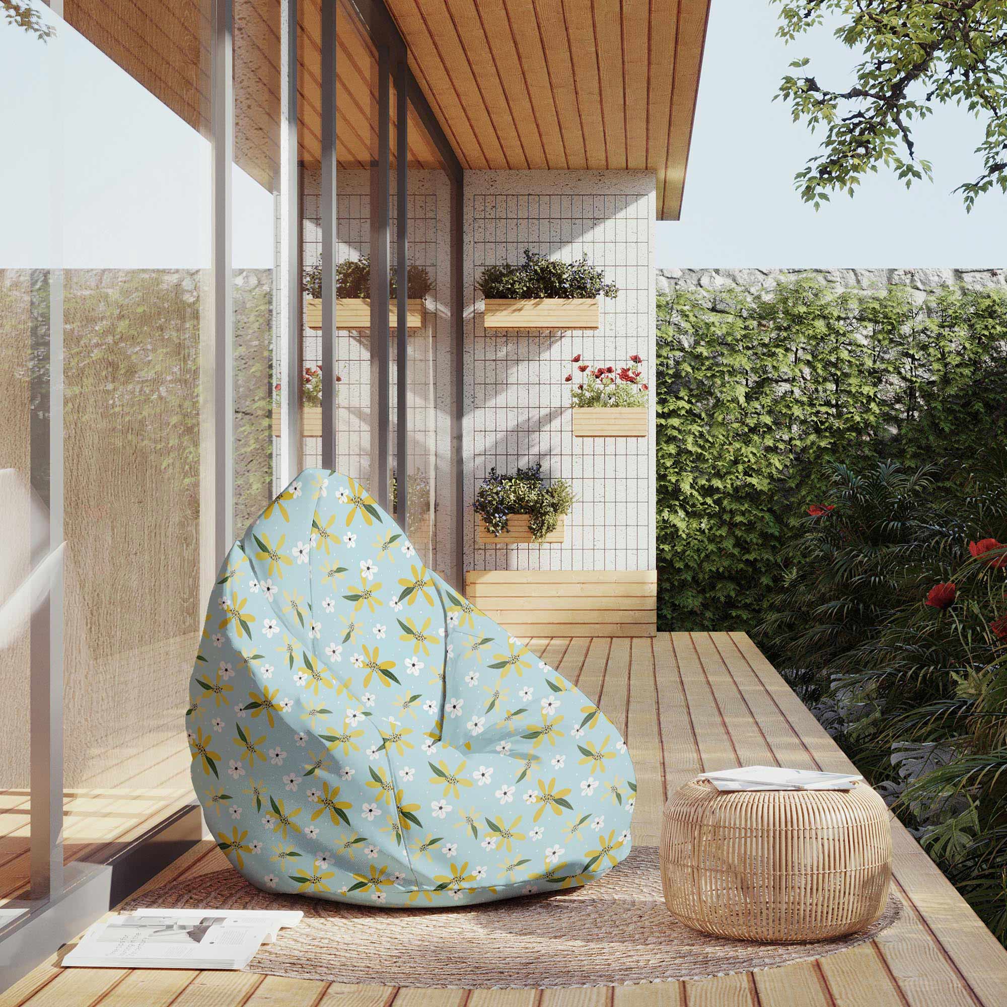 Sitzsack Birnenform Sommerzeit-S-Oxford