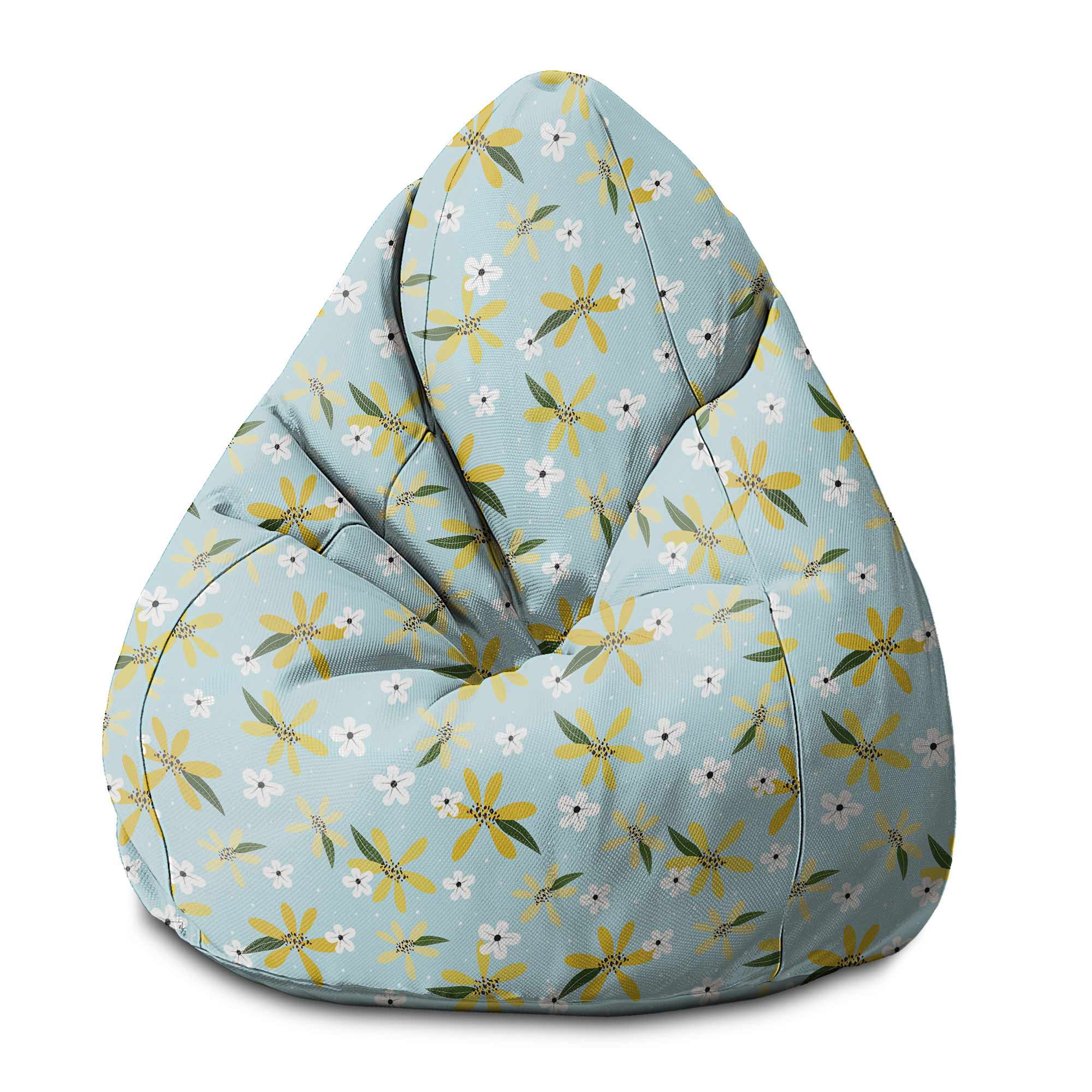 Puf Pearshape Letný čas-S-Zamat