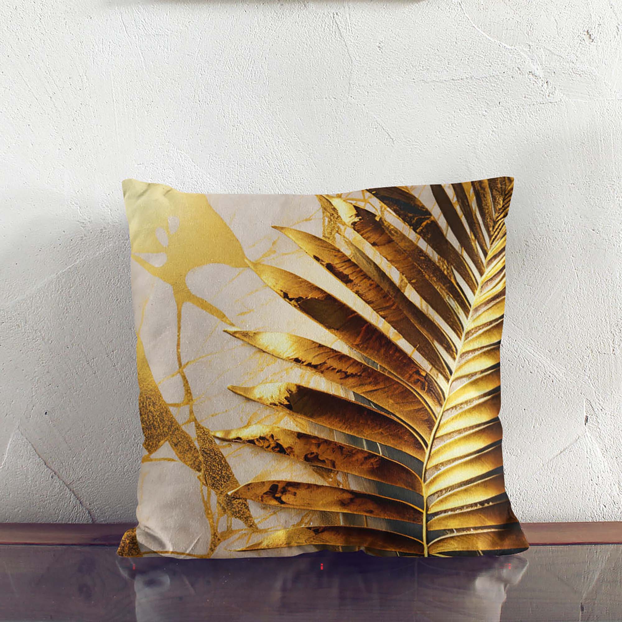 Poduszka Golden Palm Leaf