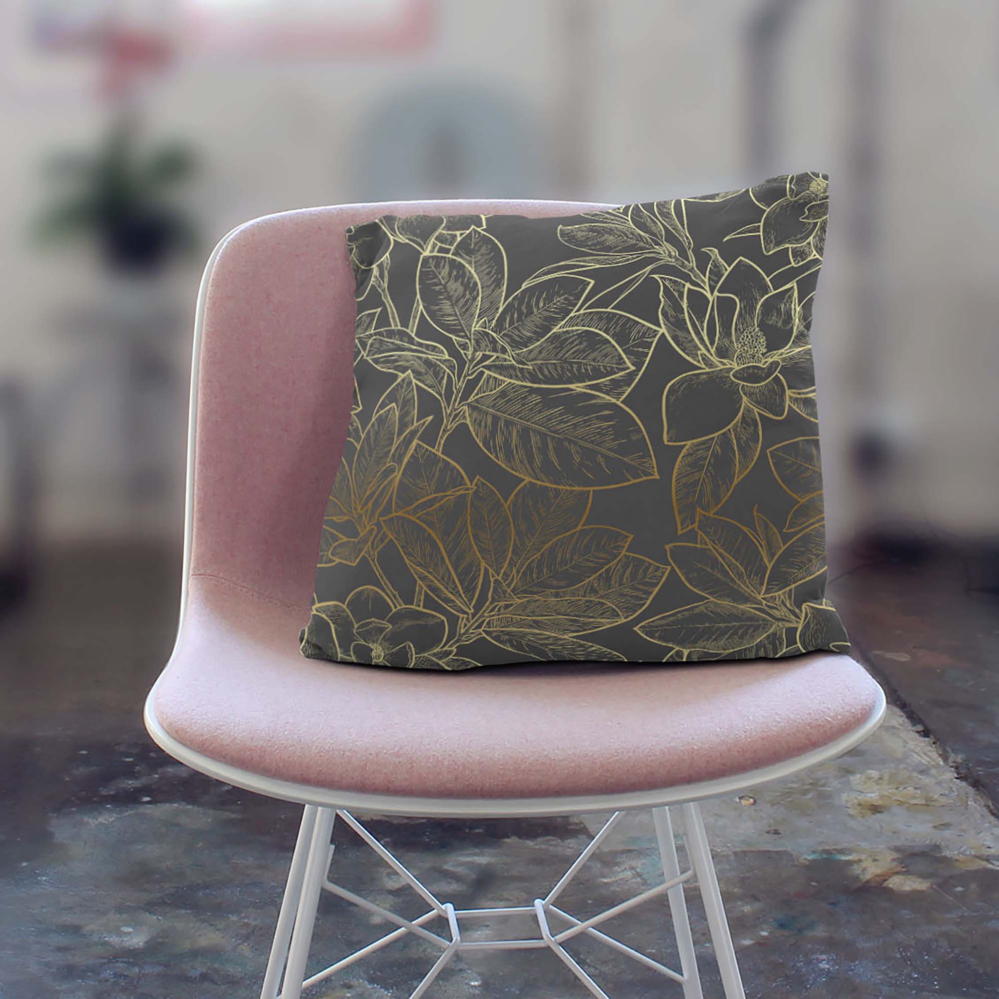 Poduszka Gold Leaf Pattern