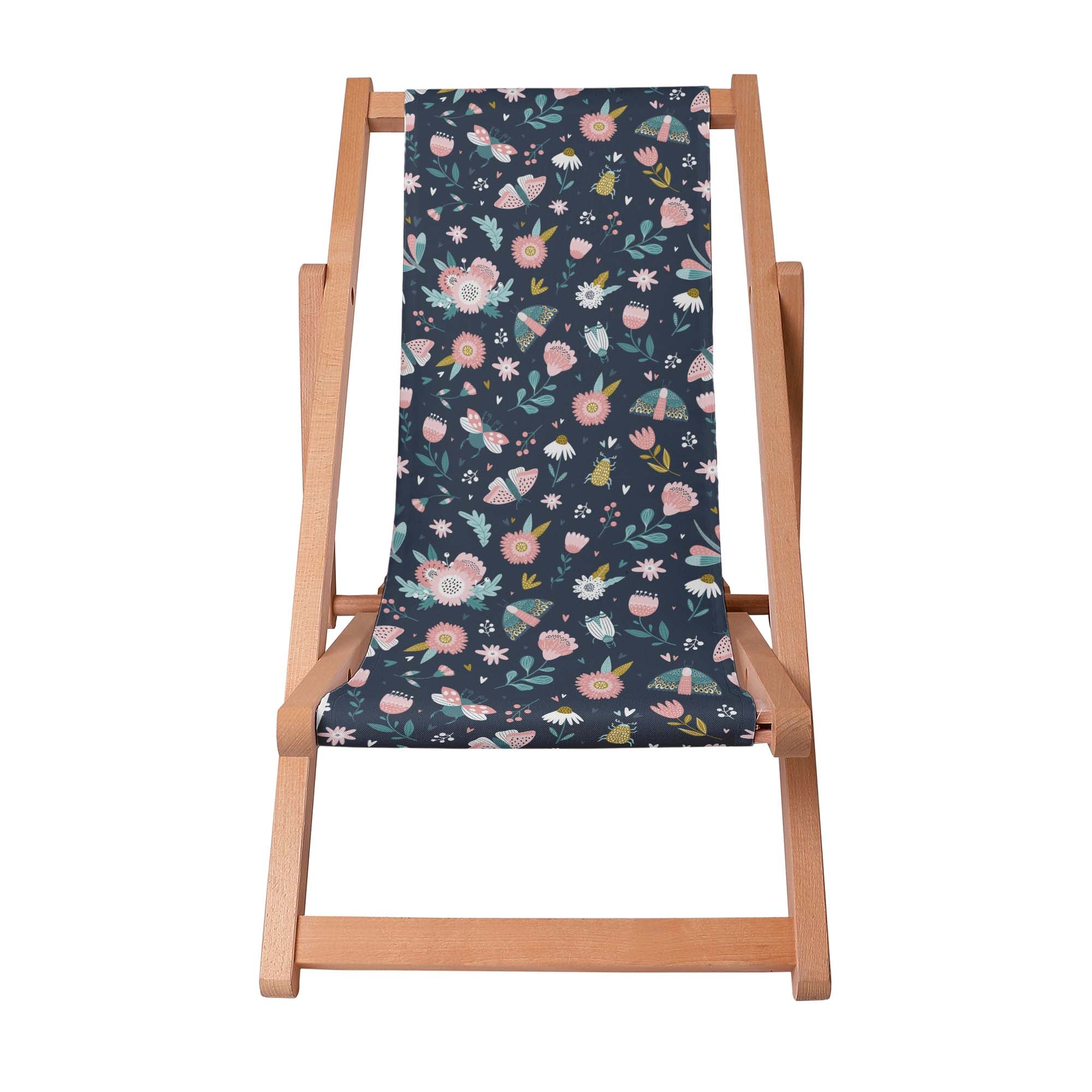 Leżak drewniany Summer Bugs-S