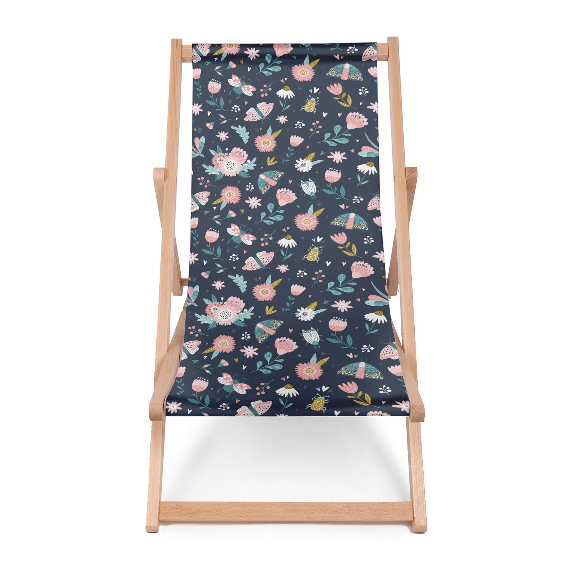 Leżak drewniany Summer Bugs-M